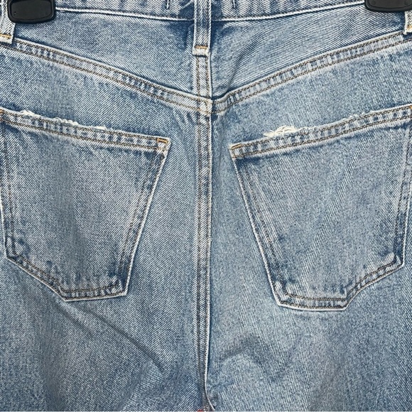 Agolde Relaxed High-Rise Bootcut Jeans Button Fly Size 24 Wash Wireless - Picture 10 of 11